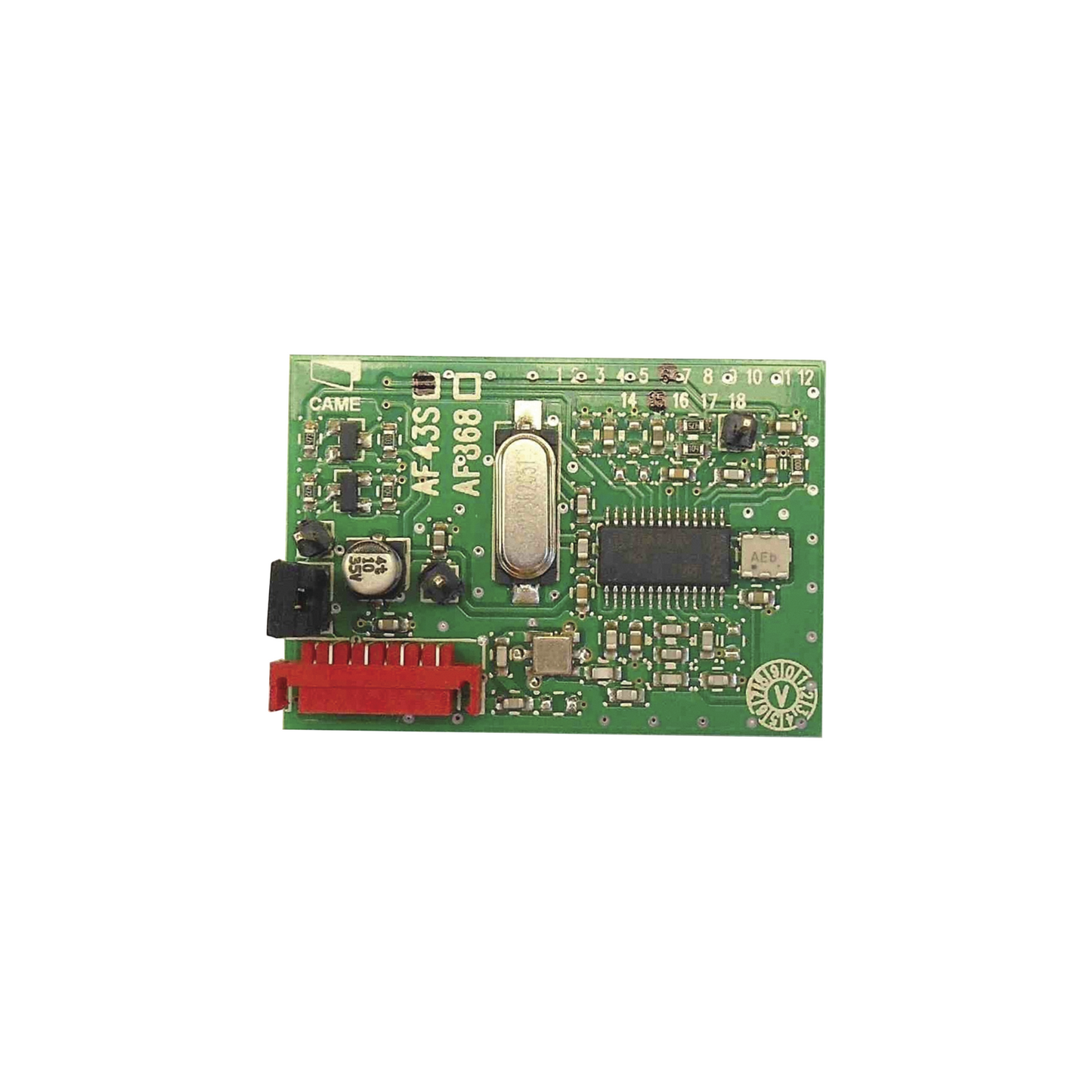 001-AF-43S|Receptor Inal?ímbrico.Frecuencia de 433.92 MHz
