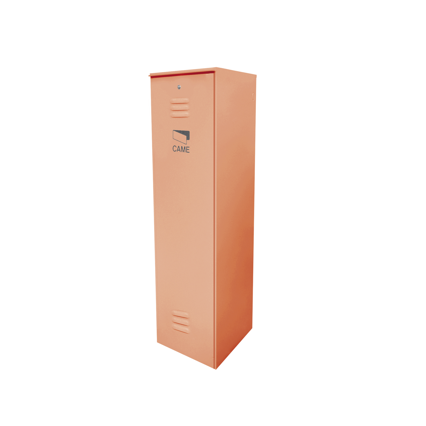 001-G03750120|Barrera vehicular CAME Serie G3750 / Gabinete color naranja/ Sin accesorios