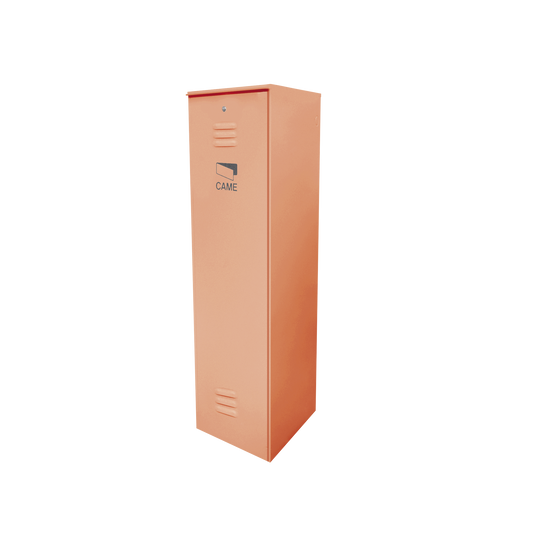 001-G03750120|Barrera vehicular CAME Serie G3750 / Gabinete color naranja/ Sin accesorios
