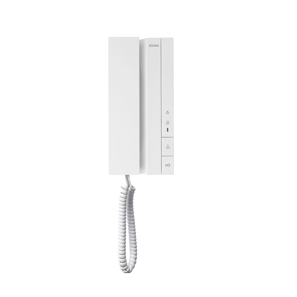 40540 | Interfono Voxie 2F + teléfono + 2puls blanco Vimar