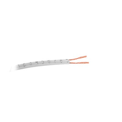 1004-1101/1000|Bobina de 305 Metros de Cable POT / 2x18 AWG / Uso INTERIOR / Tipo CL2 / Forro Blanco para Aplicaciones en : Alarmas/Control de Acceso/ Interfonos y TV porteros/Audio/Voceo.