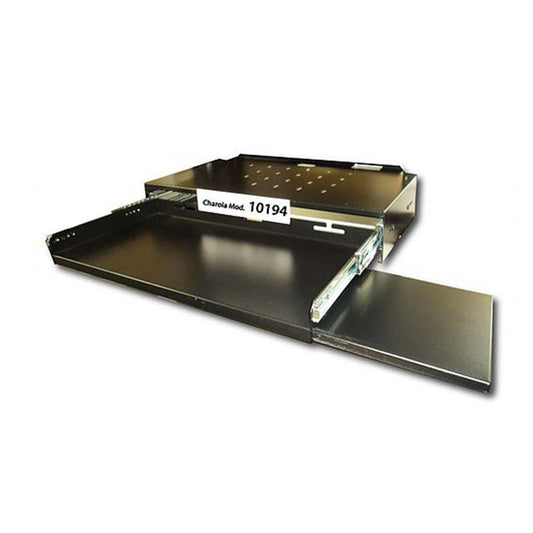 10194|CHAROLA 2UR TMR DESLIZABLE (TECLADO, MONITOR, RATON) - ISTEN