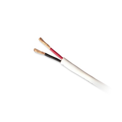 1118-5801/500|Bobina de 152 Metros de Cable / 2x18 AWG / Uso INTERIOR / Tipo CM-CL2 / Color Blanco / Para Aplicaciones en Alarmas de Intrusión/Control de Acceso/Automatización/ Interfonos y TV porteros/ Audio /Voceo