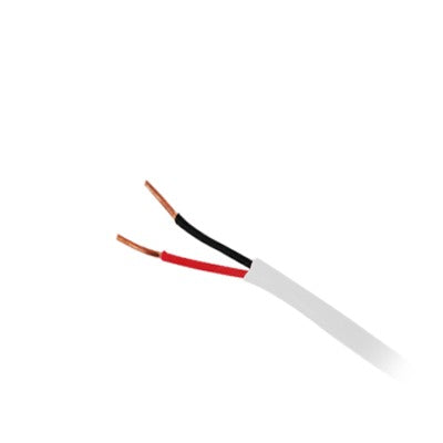 1118-1101/1000|Bobina de 305 metros de cable 2 X 18 AWG, Uso INTERIOR, tipo CM-CL2, de color blanco para aplicaciones en Alarmas de intrusi??n /Control de acceso/Interfonos y TV porteros/Automatizacion/Audio y Voceo.