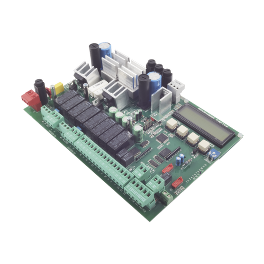 3199-ZLJ24110|Tarjeta electronica para motores de dos hojas abatibles con decodificación radio incorporada
