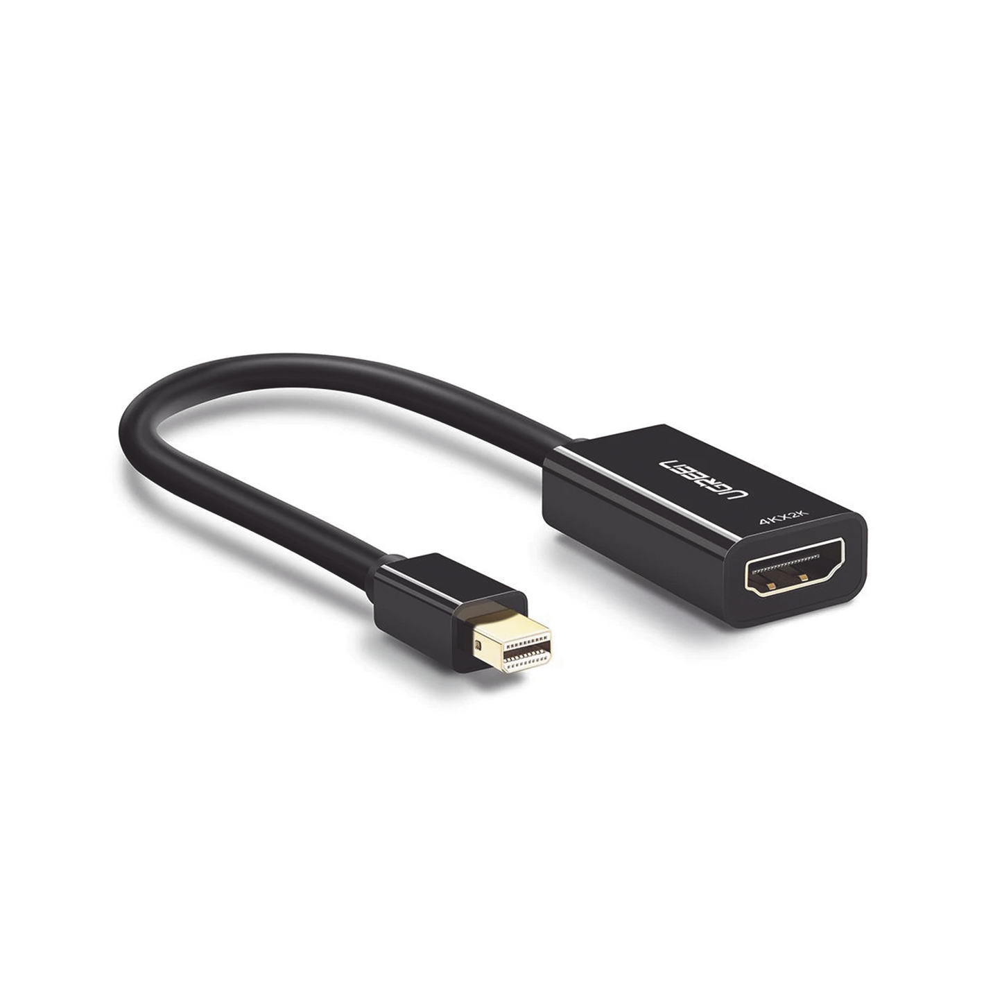 40360|Convertidor Mini Display Port a HDMI / 4K@30Hz / Thunderbolt / Blindaje interno múltiple / Carcasa ABS / Longitud de 25 cm