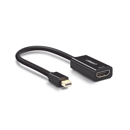 40360|Convertidor Mini Display Port a HDMI / 4K@30Hz / Thunderbolt / Blindaje interno m??ltiple / Carcasa ABS / Longitud de 25 cm