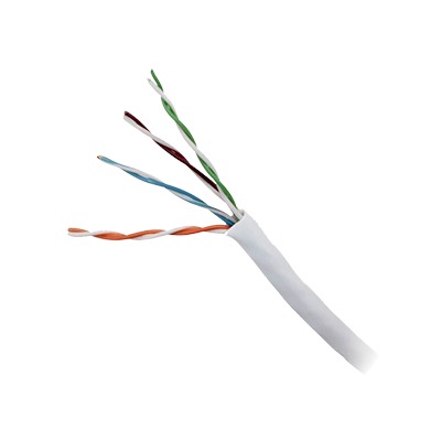 6330-1101/1000|Bobina de 305 metros, Cat5e, Uso INTERIOR, color blanco, UL, CM, probado a 350 Mhz, para aplicaciones de CCTV / redes de datos/ CCTV / control RS485