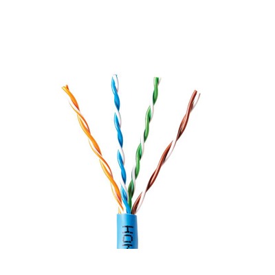 6360-2106/1000|Bobina de cable de 305 metros, UTP Cat6,de color Azul, UL, CMR, SPNLS, probado a 350 Mhz, para aplicaciones de CCTV / redes de datos/ IP megapixel / control rs485