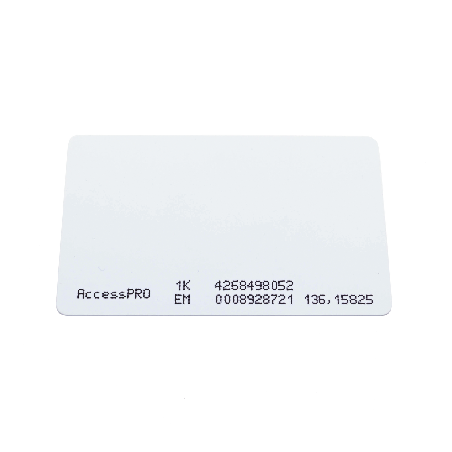 ACCES-COMBI-CARD|Tarjeta Dual / Proximidad 125 KhZ (tipo EM)+ MIFARE 13.56 Mhz 1Kb