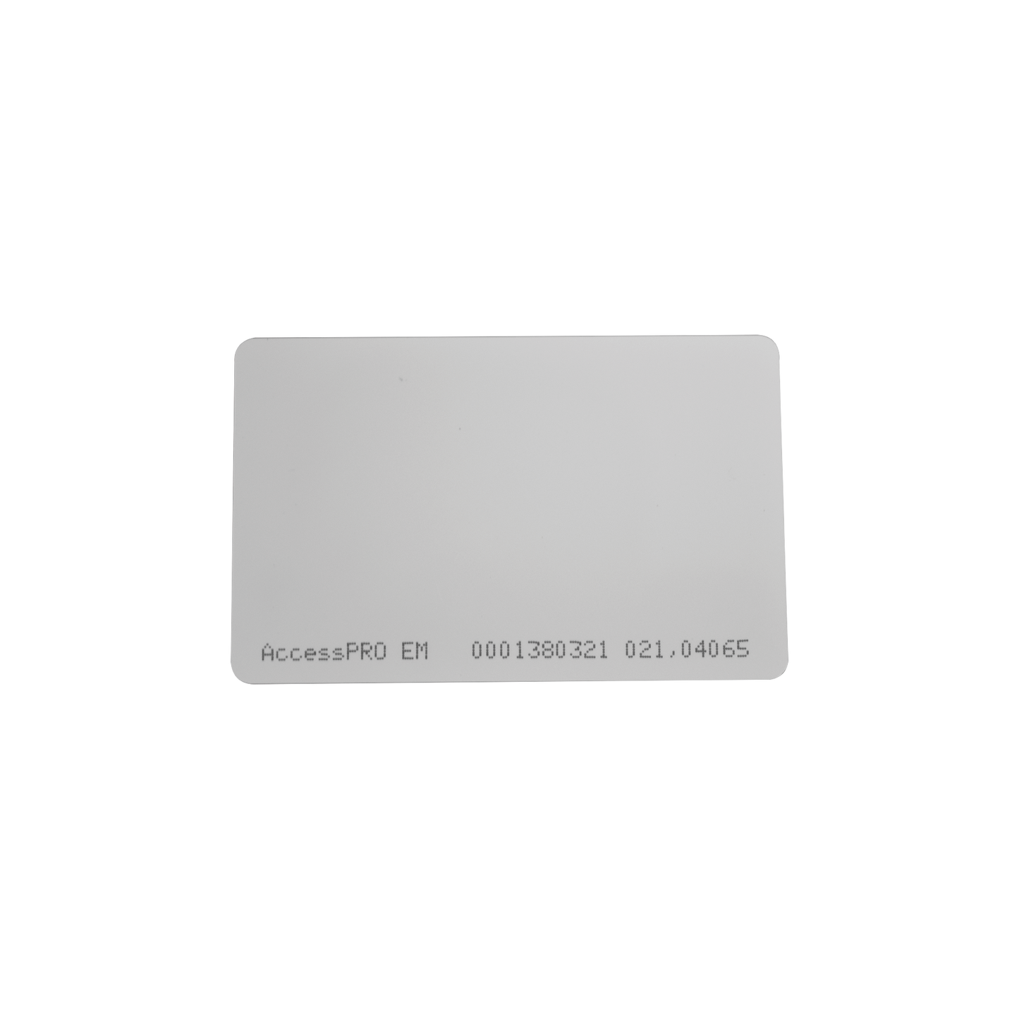 ACCESS-ISO-CARD|Tarjeta Proximidad Delgada 125 Khz (tipo EM) / Imprimible