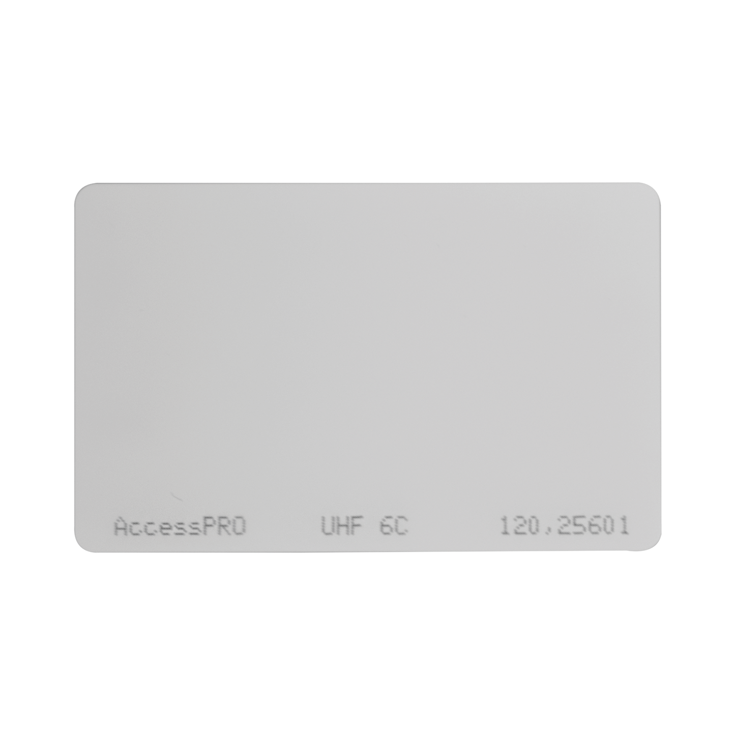 ACCESS-CARD-EPC|Tag UHF tipo Tarjeta para lectoras de largo alcance 900 MHZ / EPC GEN 2 / ISO 18000 6C / No imprimible / NO incluye porta tarjeta