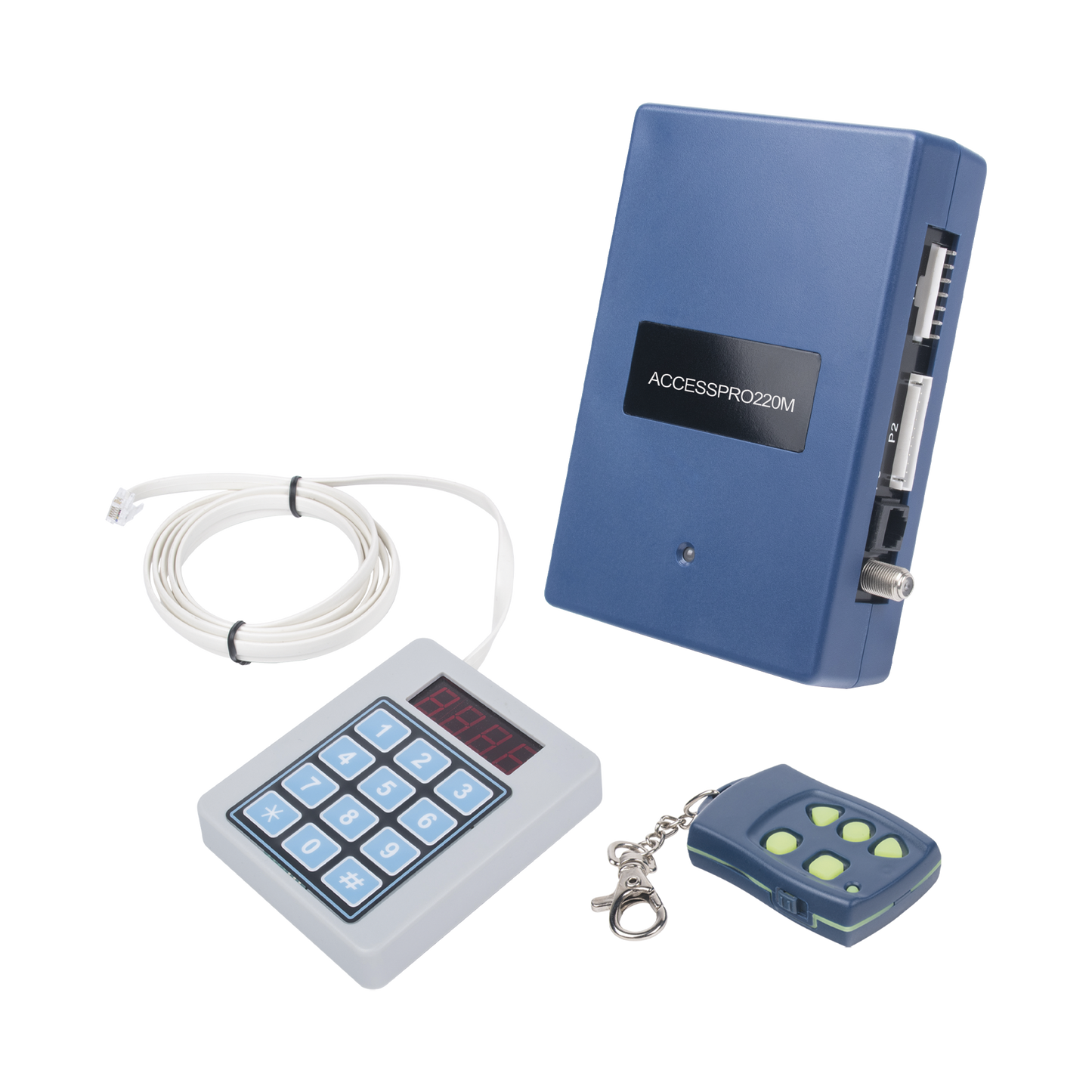 ACCESSPRO220|Receptor Inalambrico Universal, Mando a Distancia, Controles Administrables, Hasta 1600 usuarios, compatible con Barreras y Motores de puertas