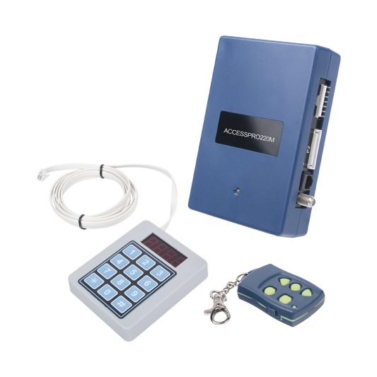 ACCESSPRO220|Receptor Inalambrico Universal, Mando a Distancia, Controles Administrables, Hasta 1600 usuarios, compatible con Barreras y Motores de puertas