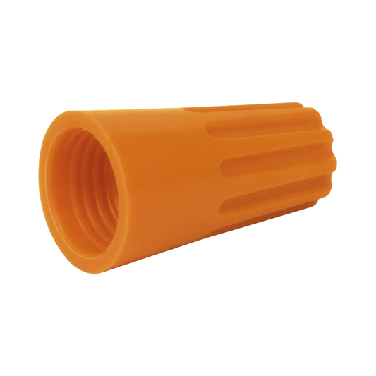 AE-000-20|Capuch??n roscable / 12 AWG / Naranja / Paquete de 25 piezas.