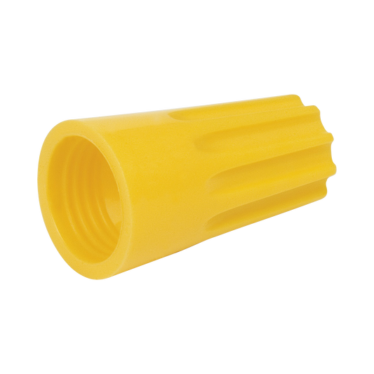 AE-000-25|Capuch??n roscable / 10 AWG / Amarillo / Paquete de 25 piezas.
