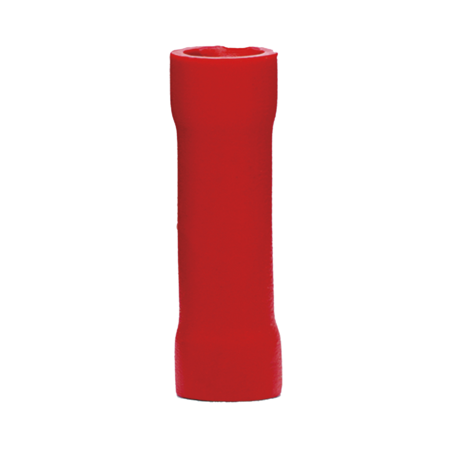 AE-055-90|Conector a tope aislado / 22 - 16 AWG / Rojo / Paquete de 25 piezas