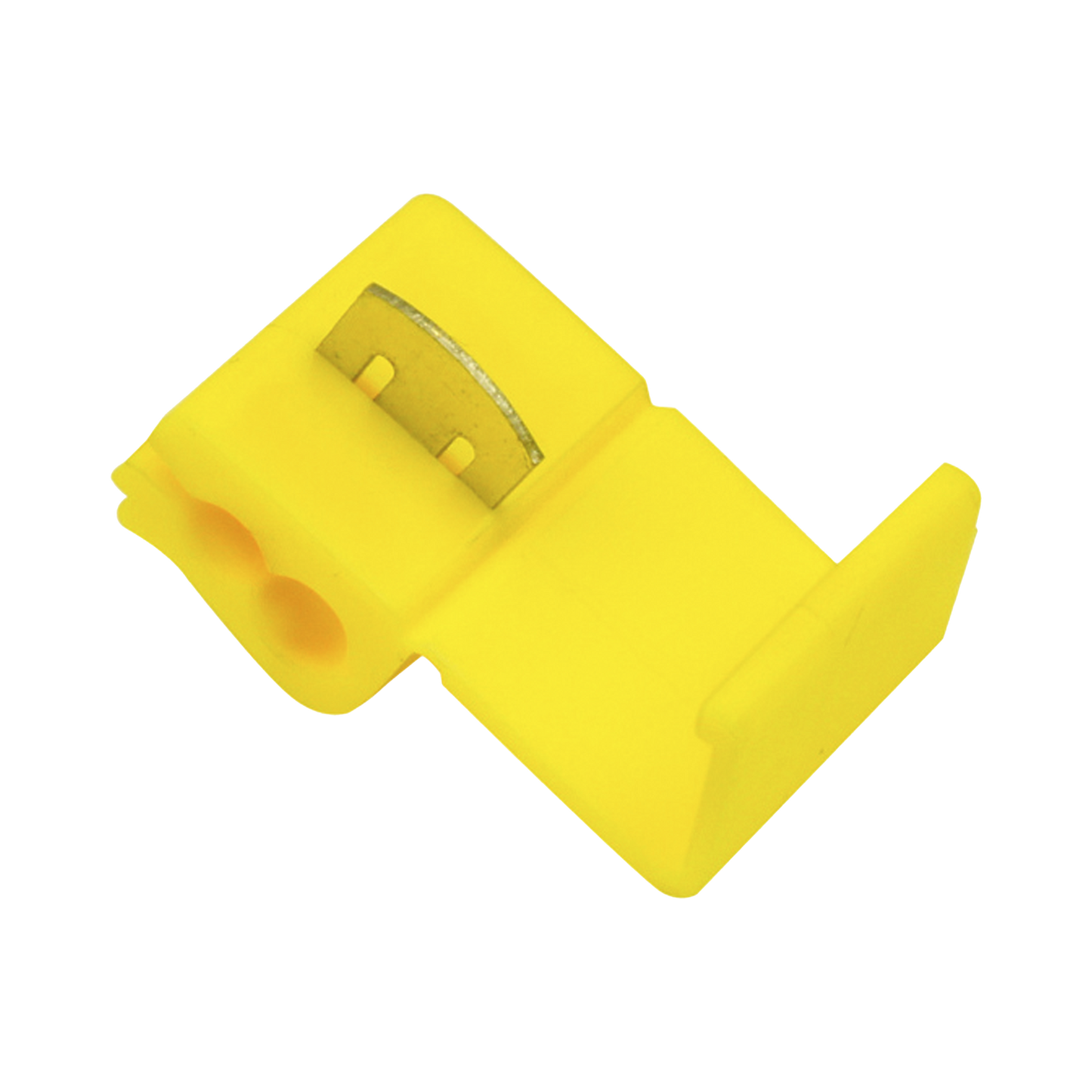 AECW-5-5|Terminal tipo almeja / 12 - 10 AWG / Amarillo / Paquete de 25 piezas.