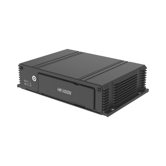 AE-MD5043-SD/I/GLF/WI58|DVR Móvil 2 Megapixel (1080p) / 4 Canales TURBOHD / Tecnología IA Integrada / Soporta 4G / WiFi / GPS / Sensor G / Soporta 2 Memorias SD (512 GB c/u) / Alarmas I/O