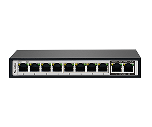 AI1010G | Switch 10 puertos Gigabit AI PoE Foredge