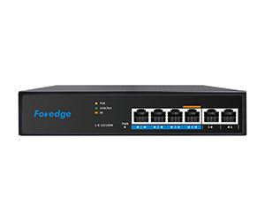 AI806M | Switch 6 puertos 100M AI PoE Foredge