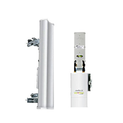 AM-2G15-120|Antena sectorial para radio estaciones base airMAX de 120 grados de cobertura horizontal, 2 GHz (2.3-2.7 GHz) de 15 dBi