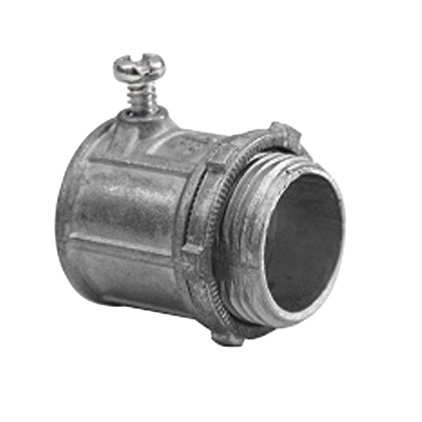 ANCCCL34|Conector de 3/4" para Tubo Pared Delgada con Tornillos Opresores.