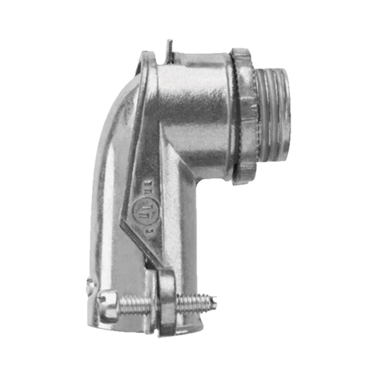 ANC-FXC38|Conector curvo para tubo flexible 3/8" (9.5 mm)