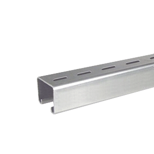 ANC-UOE4X4|Unicanal Perforado 4 x 4 cm x 3 m / Calibre 16 / Galvanizado Electrol?¡tico.