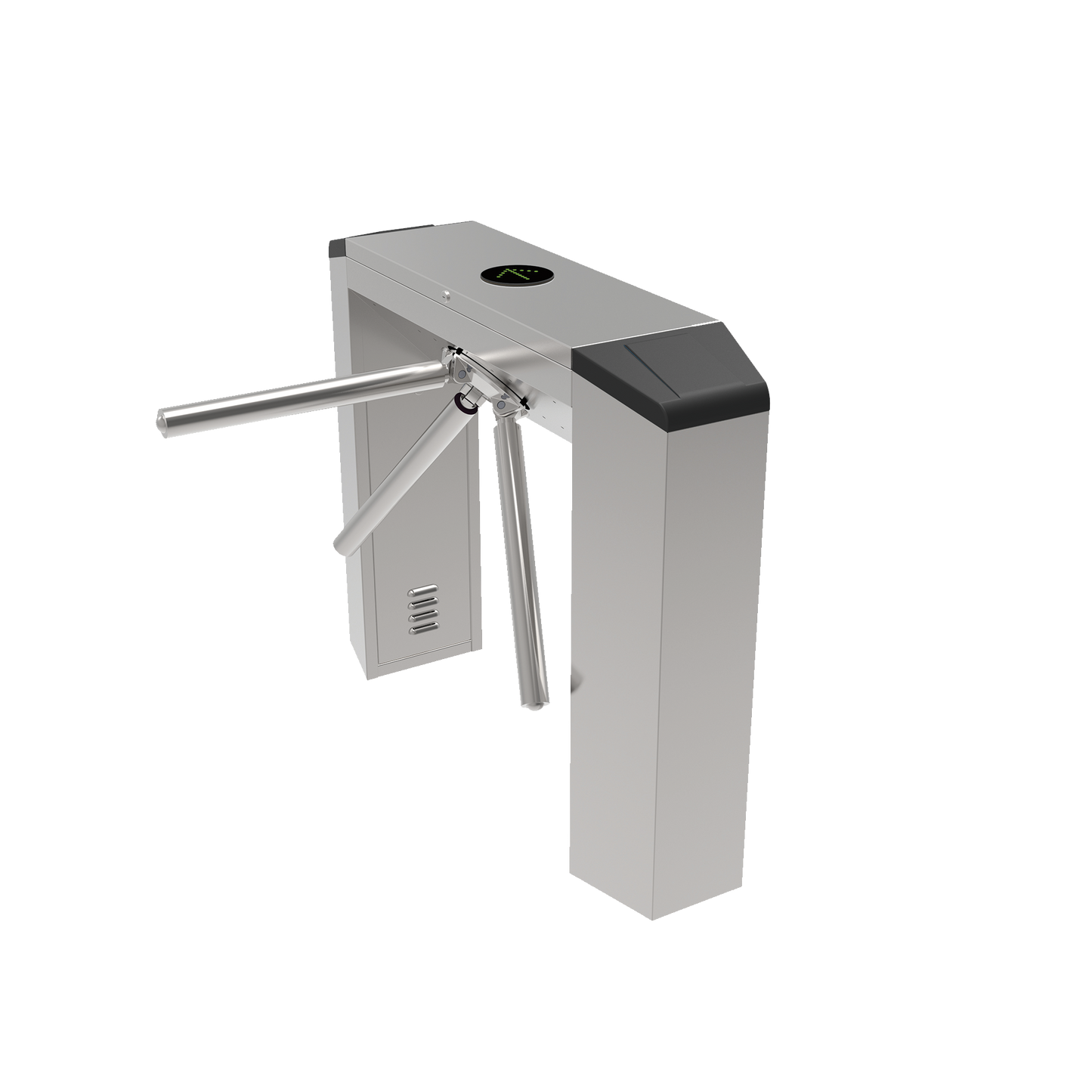 AP2000HD|5,000,000 Millones Garantizados, Torniquete Industrial en Acero Inoxidable, Bidireccional, Espacio para Lectora de Proximidad