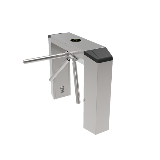 AP2000HD|5,000,000 Millones Garantizados, Torniquete Industrial en Acero Inoxidable, Bidireccional, Espacio para Lectora de Proximidad