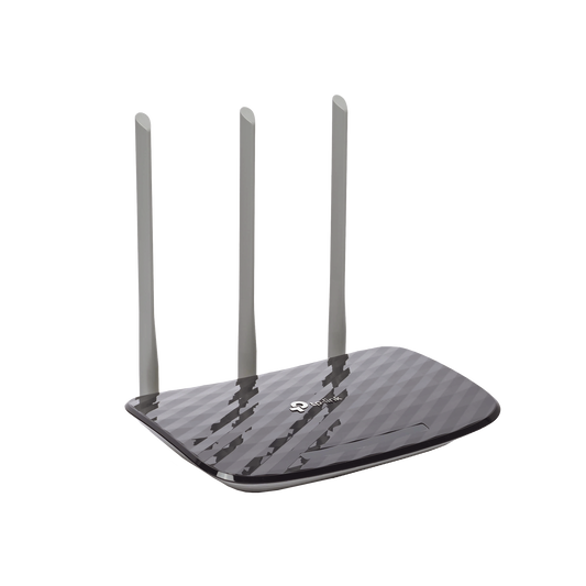 ARCHERC20|Router Inal?ímbrico doble banda AC, 2.4 GHz y 5 GHz Hasta 733 Mbps, 3 antenas externas omnidireccional, 4 Puertos LAN 10/100 Mbps, 1 Puerto WAN 10/100 Mbps
