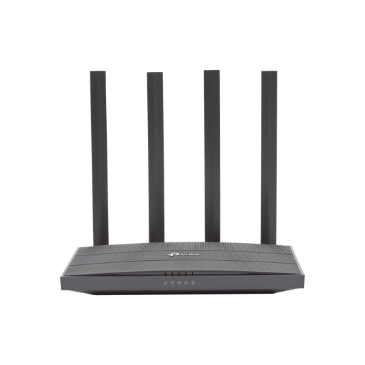 ARCHERC6|Router inal?ímbrico AC 1200 doble banda 1 puerto WAN 10/100/1000 Mbps Y  4 puertos LAN 10/100/1000 Mbps