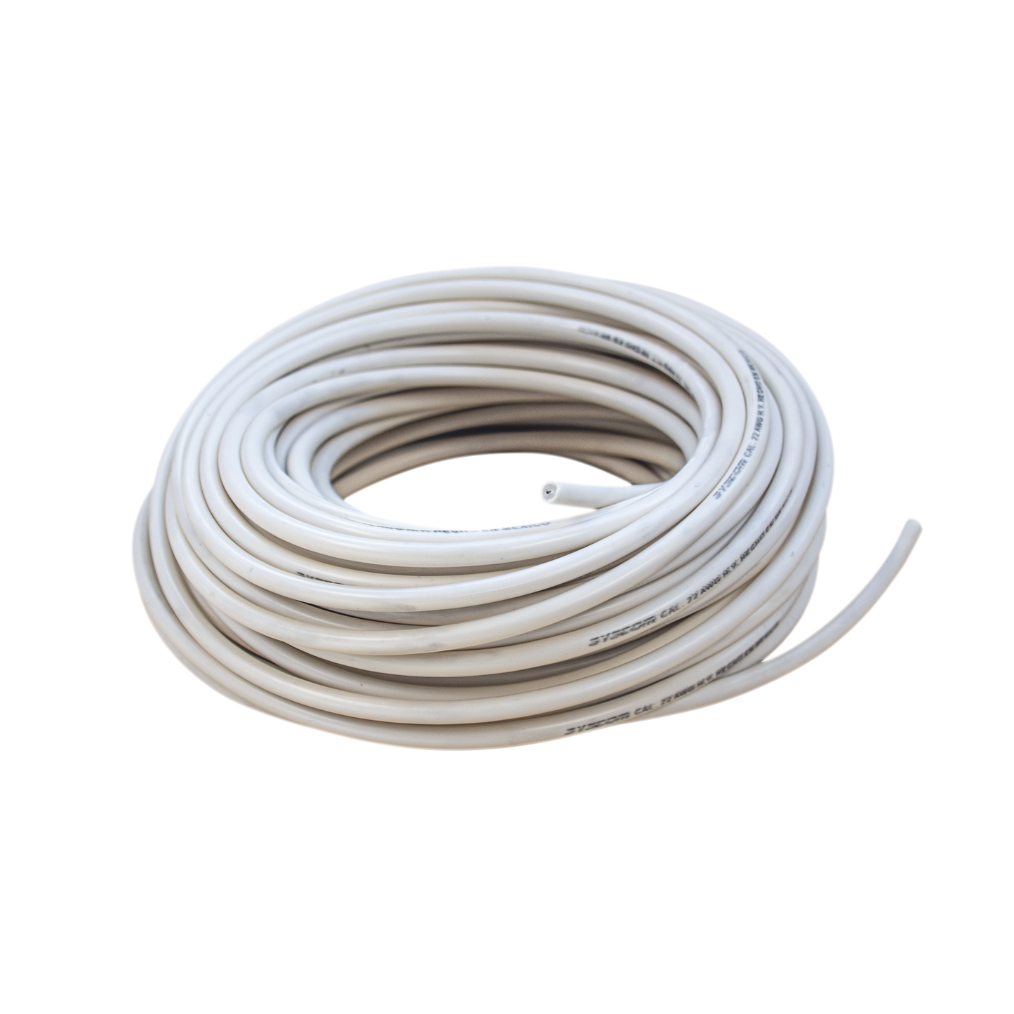 AWG25|Cable doble aislado de alta durabilidad para cercas electrificadas Bobina con 25 mts (Cable bujia)