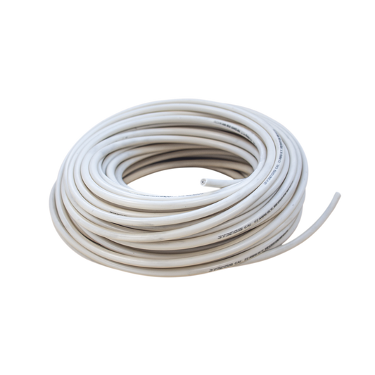 AWG25|Cable doble aislado de alta durabilidad para cercas electrificadas Bobina con 25 mts (Cable bujia)