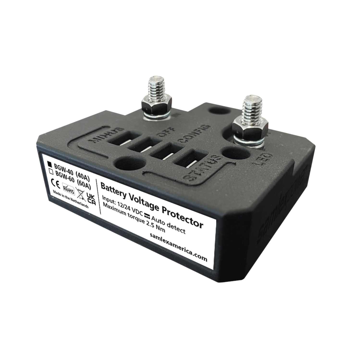 BGW40|Protector de Baterías 12/24V a Prueba de Agua 40 A