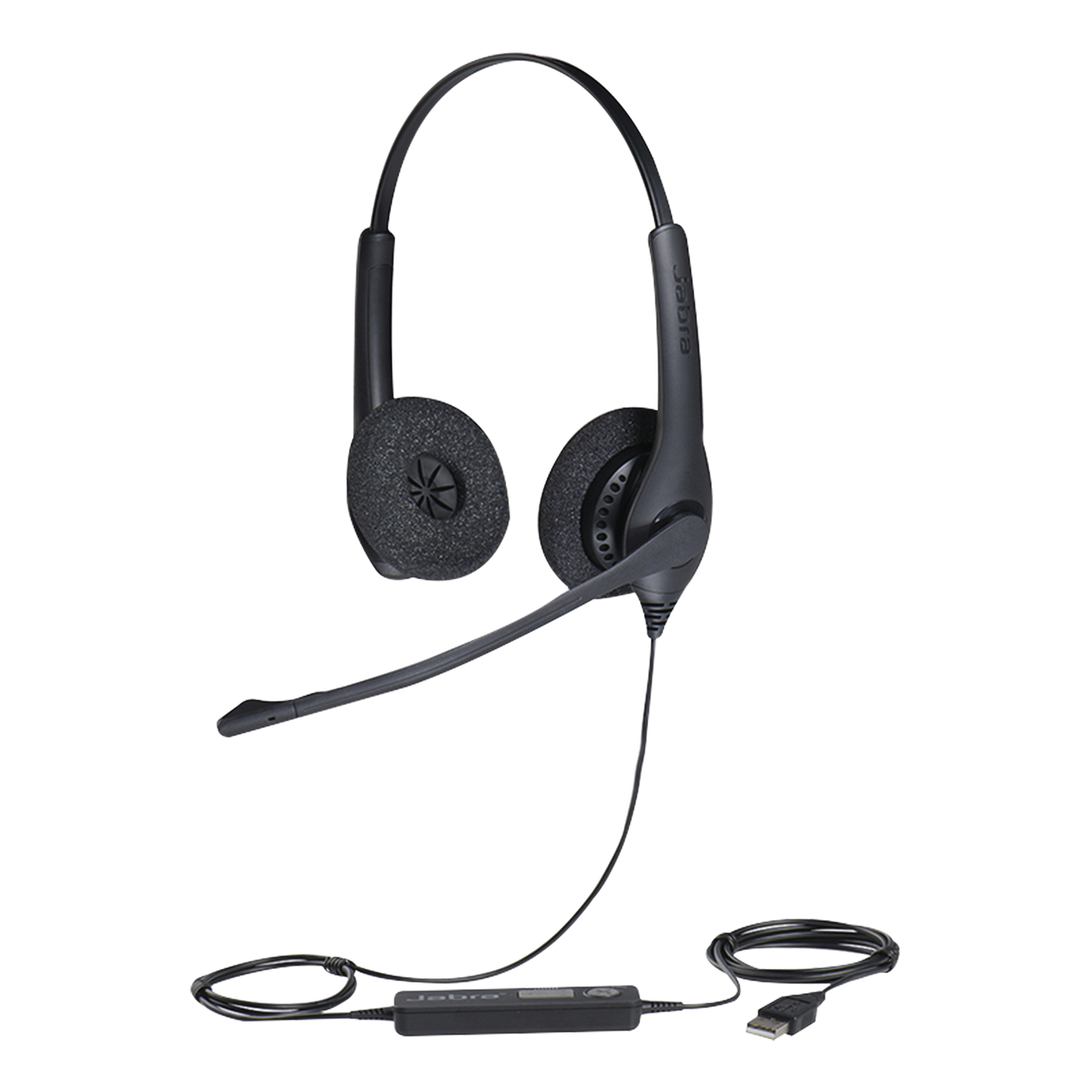 BIZ-1500-DUO-USB|Jabra Biz 1500 Duo, auricular profesional con cancelaci??n de ruido, ideal para contact center con conexi??n USB (1559-0159)