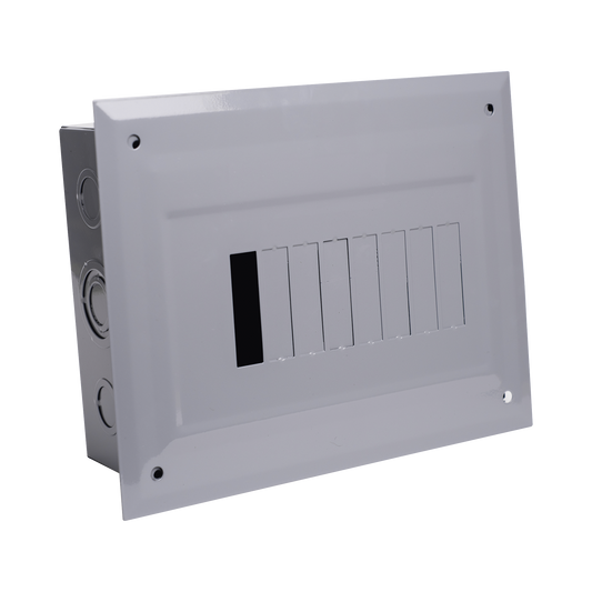 C2Q08E|Centro de Carga para Empotrar, 08 Polos, 100 A, 1 Fase 3 Hilos, 120/240 V AC, 60Hz