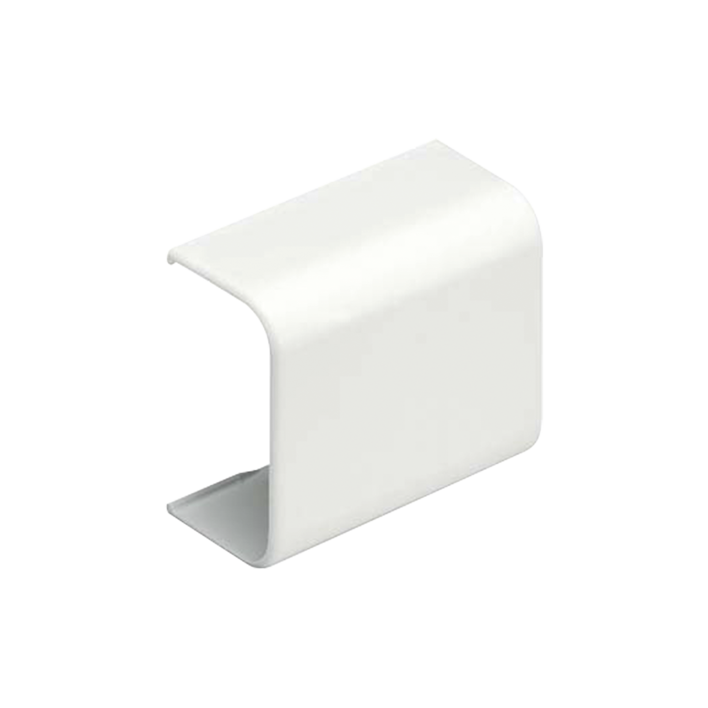CF3IW-E|Unión recta, para uso con canaleta LD3, material ABS, Color Blanco Mate