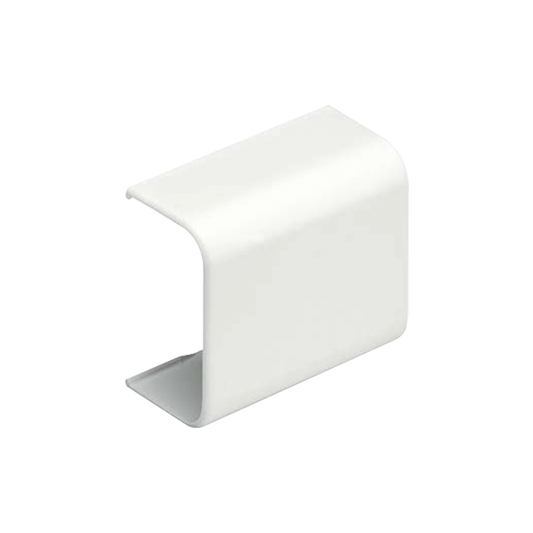 CF3IW-E|Unión recta, para uso con canaleta LD3, material ABS, Color Blanco Mate