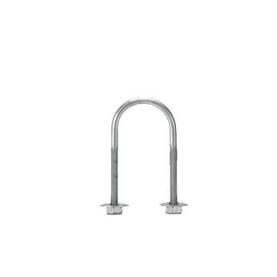 CH-ABR-U-25|Abrazadera tipo U de 3/4" (19.0 mm) con acabado Tropicalizado, Es Ideal Para Utilizarse al Exterior o Zonas Húmedas (No incluye tuercas y arandelas)