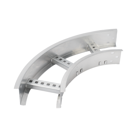 CHC908R8X6AK|Curva Horizontal de Aluminio de 90?? Perfil Z / Peralte 3 1/4" / Ancho 6" / Radio 8" / Incluye Torniller?¡a (CHC90EZ314R8X6AK)