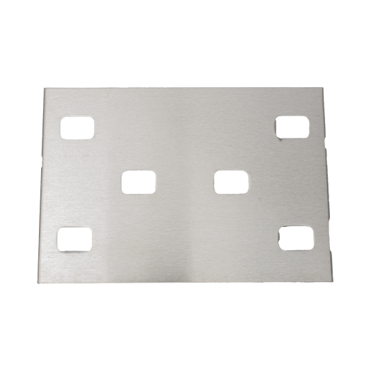 CH-CP-314ALK|Cople para Uniones de Escalera de Aluminio / Plano / Peralte 3 1/4" / Incluye Torniler?¡a