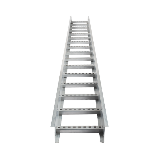 CH-E89PX12AK|Escalera de Aluminio Portacables / Perfil Z / Peralte 3 1/4" /Paso 9" / Ancho 12" / 3.66 metros / Capacidad M?íx. 274 Cables / Incluye Cople Union y Torniller?¡a (CHEZ314P9X12AK)