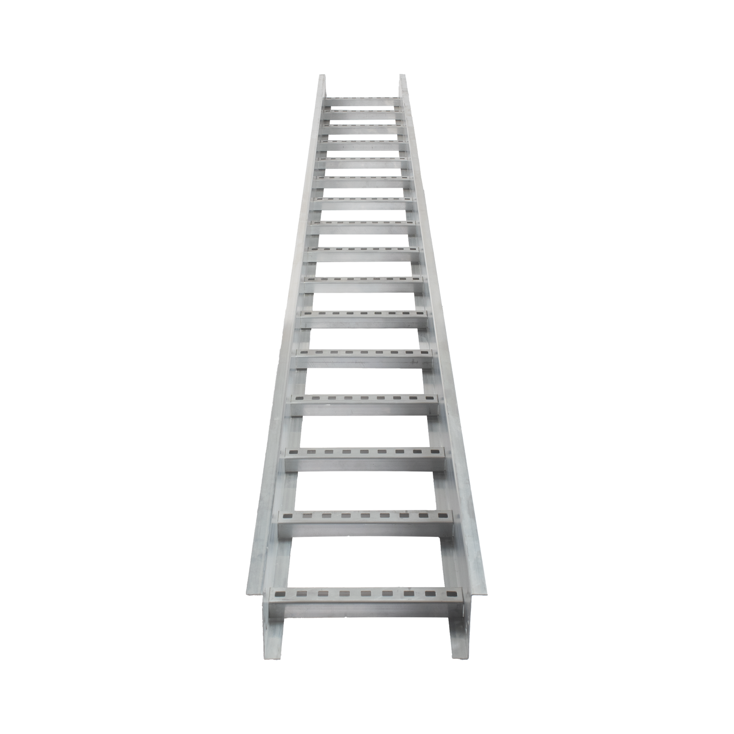 CH-E89PX9AK|Escalera de Aluminio Portacables / Perfil Z / Peralte 3 1/4" /Paso 9" / Ancho 9" / 3.66 metros / Capacidad M?íx. 205 Cables / Incluye Cople Union y Torniller?¡a