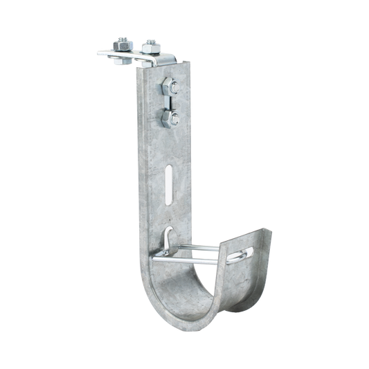 CH-J51-EZ|Soporte (Gancho) tipo J-Hook, hasta 28 cables Cat6, ideal para soportar cableado en los espacios de manipulaci??n al aire, Para instalaci??n en interior
