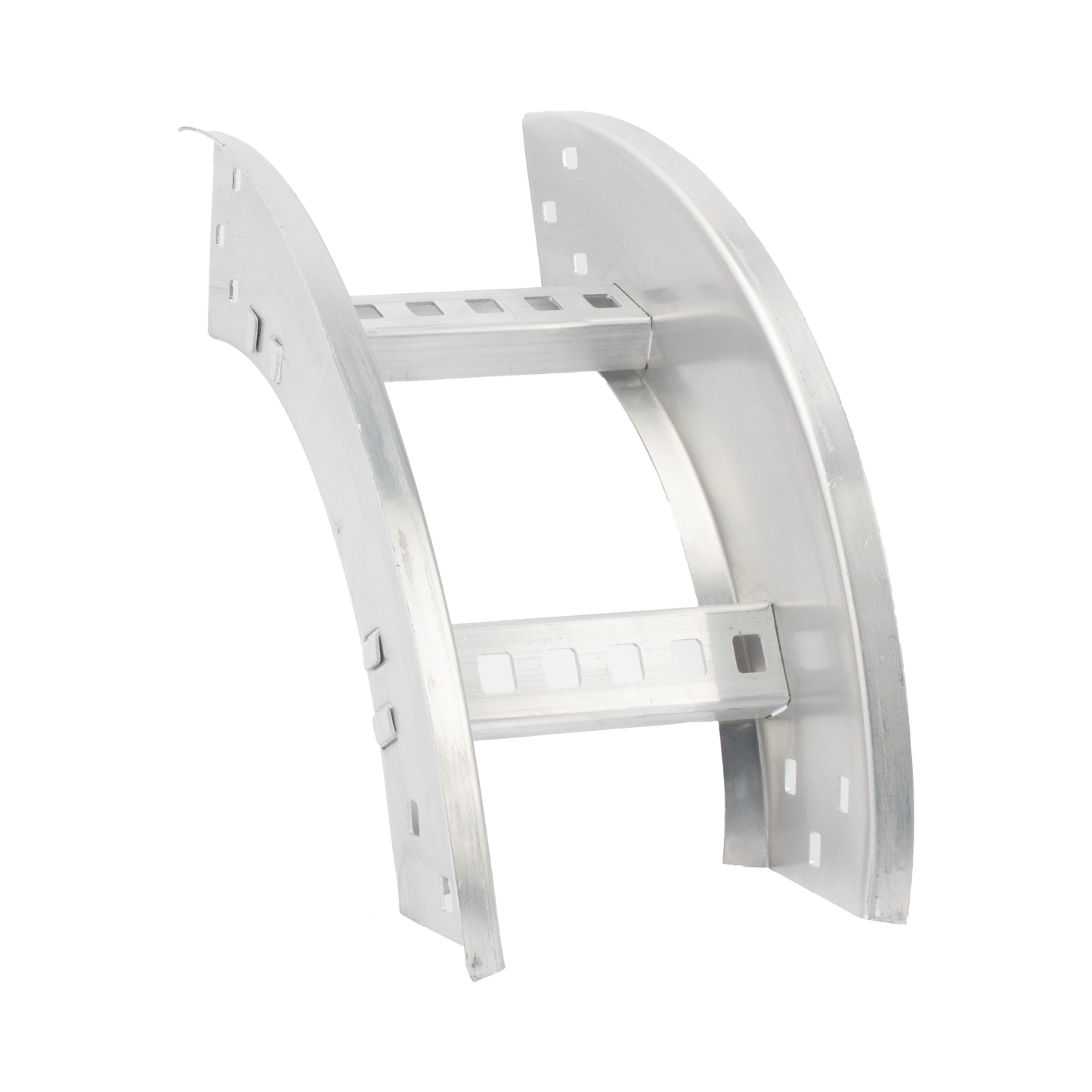 CH-VE-908R8X6AK|Curva Vertical Exterior de Aluminio de 90?? Perfil Z / Peralte 3 1/4" / Ancho 6" / Radio 8" / Incluye Torniller?¡a