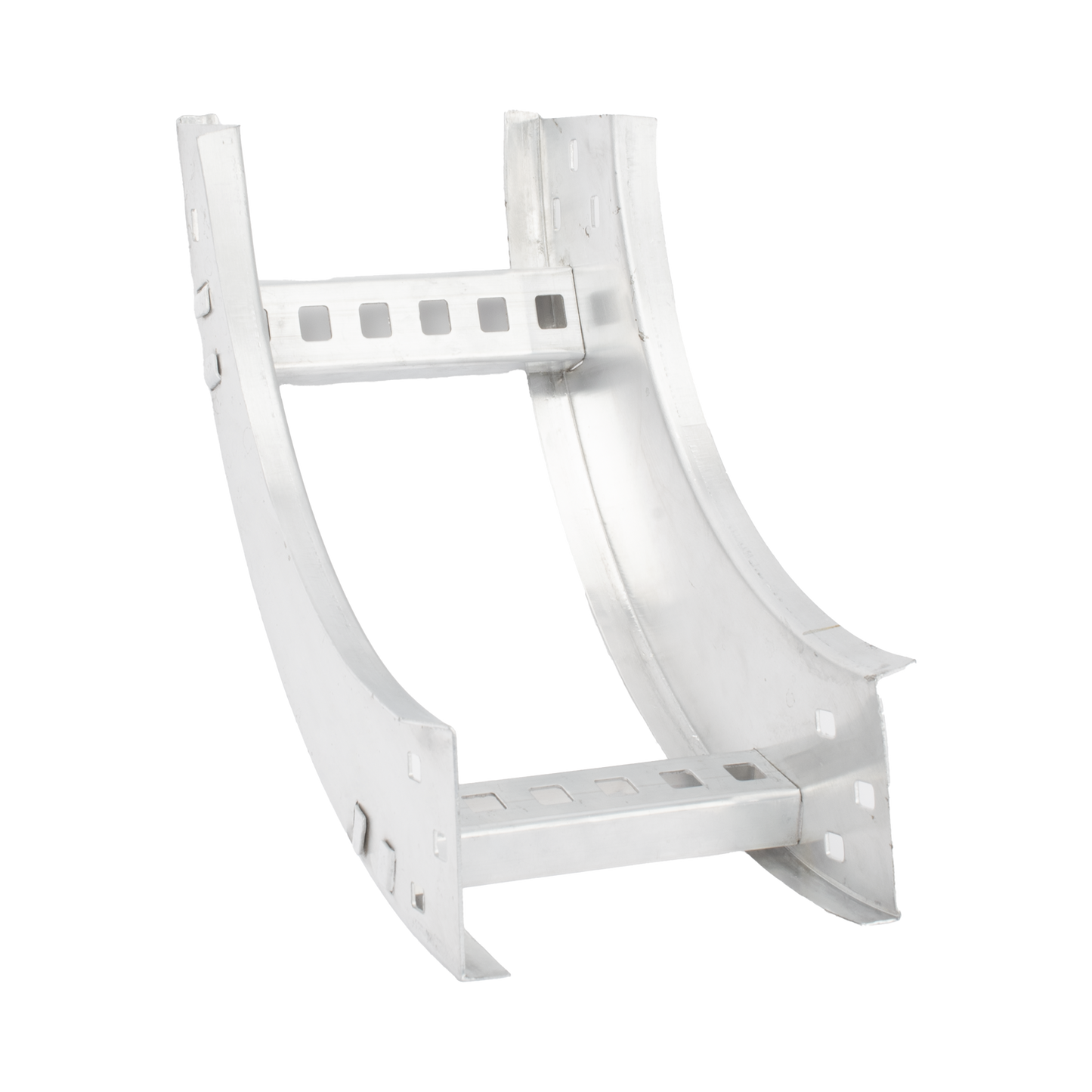 CHVI908R8X6AK|Curva Vertical Interior de Aluminio de 90?? Perfil Z / Peralte 3 1/4" / Ancho 6" / Radio 8" / Incluye Torniller?¡a