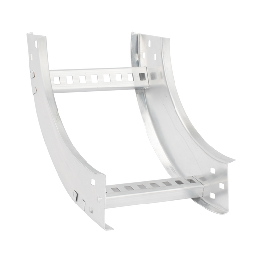 CHVI908R8X9AK|Curva Vertical Interior de Aluminio de 90?? Perfil Z / Peralte 3 1/4" / Ancho 9" / Radio 8" / Incluye Torniller?¡a (CHVI90EZ314R8X9AK)