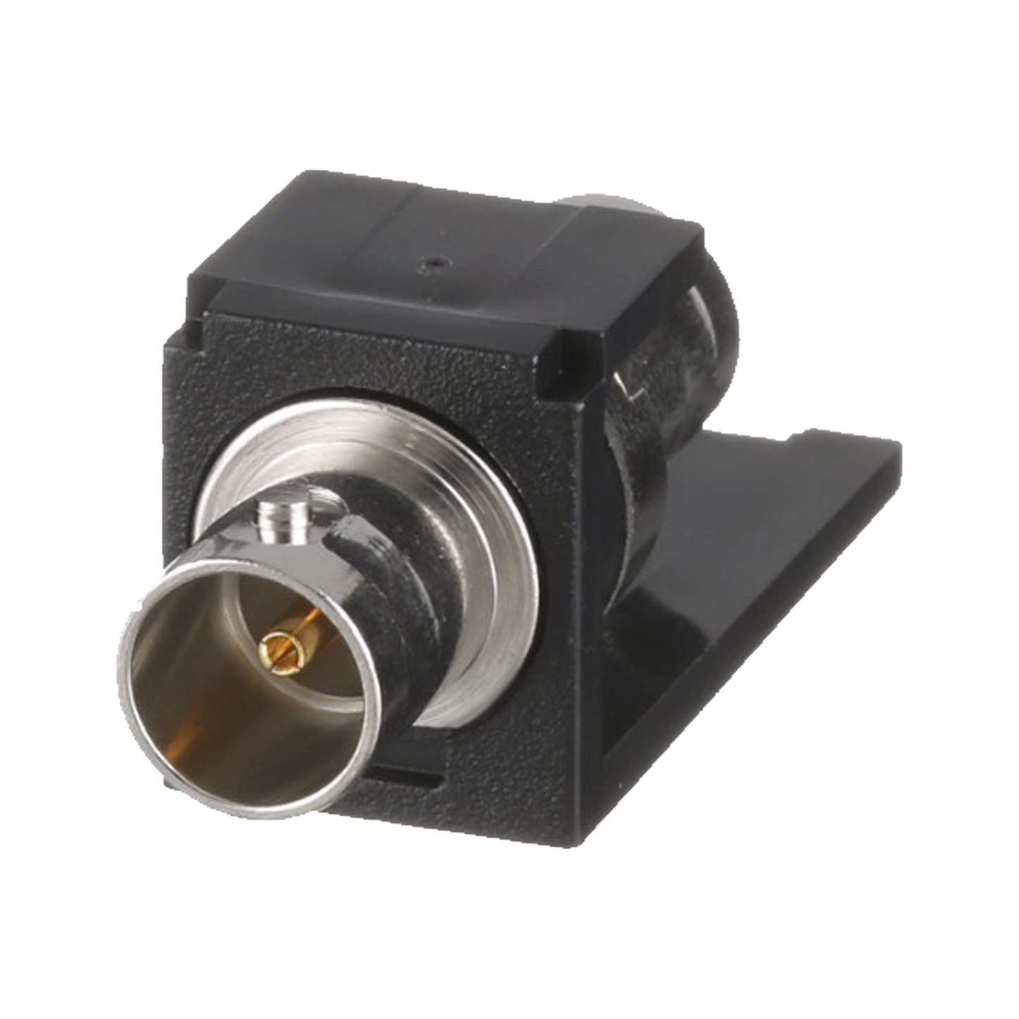CMBA75BLY|Módulo Acoplador Coaxial Tipo BNC, Mini-Com, de 75 Ohms, Color Negro